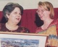 Lori Hayes and Salwa Zananiri